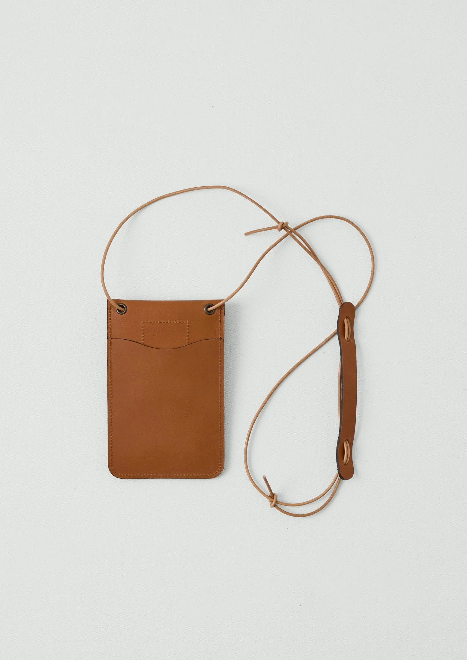 Bleu De Chauffe Leather Pouch | Tan - Image 6