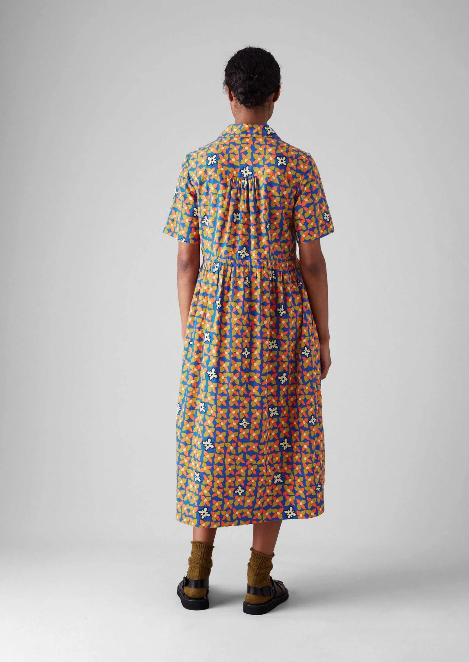 Selma Cotton Shirt Dress | Bluebird - Image 5
